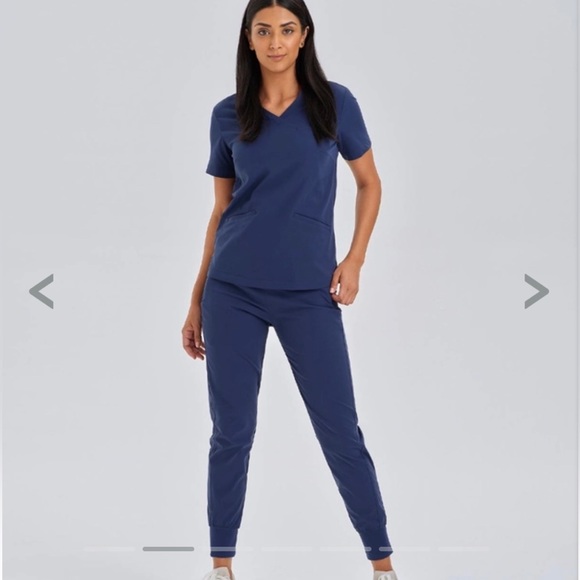 Medelita Navy Scrub 3-piece Bundle | Sz: Medium - Picture 1 of 16